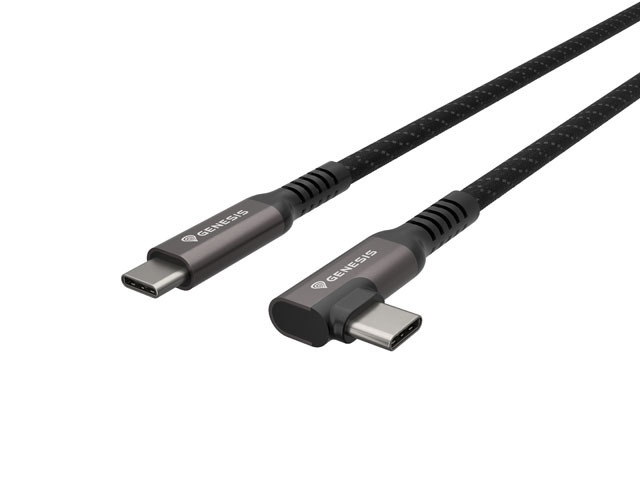 Gaming кабел Genesis USB-C M/M 3.1 GEN 2, 10GB/S PD60W VR, 5m, Black