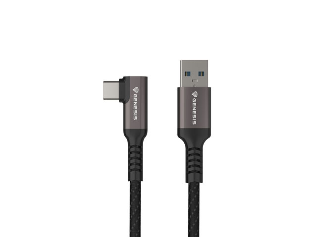 Gaming кабел Genesis USB-C(M)->USB-A(M) 3.1 GEN 1, 5GB/S PD15W VR, 3m, Black