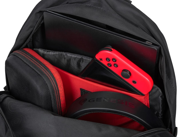 Gaming раница за лаптоп Genesis Pallad 200 15.6 Black 19L