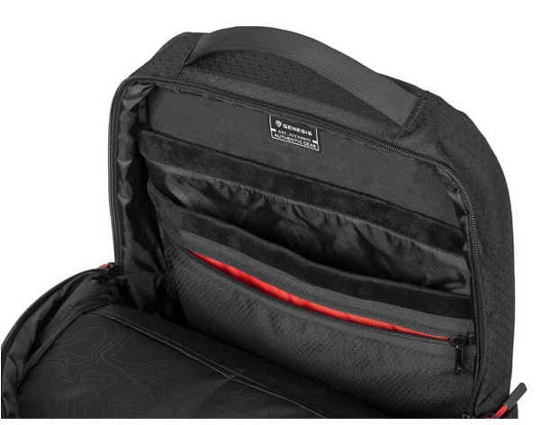 Gaming Genesis Pallad 510 гейминг раница 17.3 черна 23L