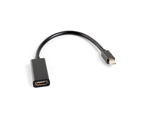 Адаптер Lanberg display port mini -> HDMI (f), 20cm, black