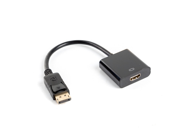 Adapter lanberg display port -> hdmi (f), 10cm cable