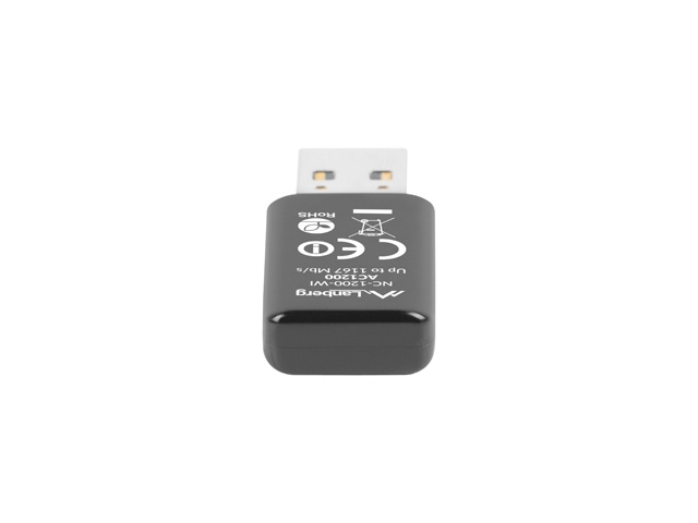 Безжична мрежова карта Lanberg USB AC1200 Dual Band