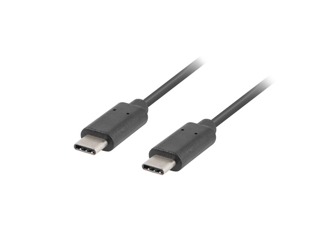 Usb cable lanberg usb-c m/m 2.0 1.8m, black