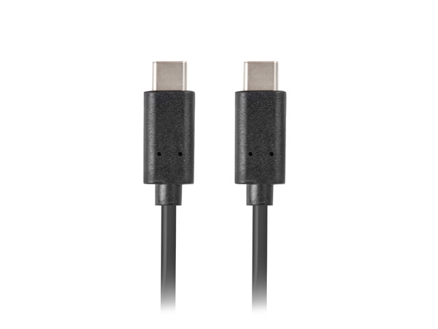 Usb cable lanberg usb-c m/m 2.0 1.8m, black