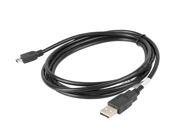 Cable lanberg usb mini-b(m) ->  usb-a 2.0 1.8m, black