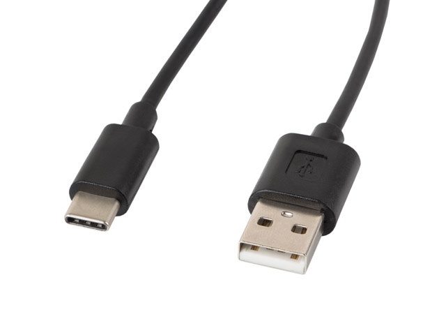 Cable lanberg usb-c(m) ->  usb-a 2.0 1.8m, black