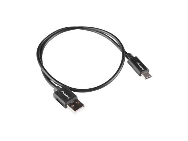USB кабел Lanberg USB-C(M) -> USB-A(M) 2.0 cable 1.8m QC 3.0 BOX, black