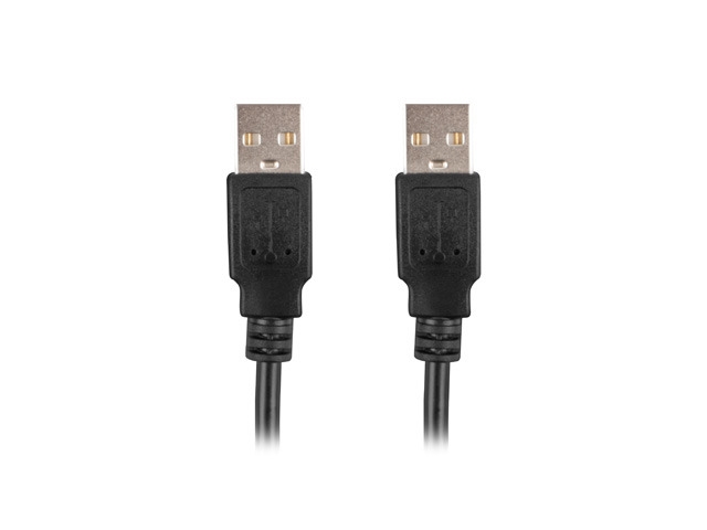 USB cable Lanberg USB-A M/M 2.0 cable 1.8m black