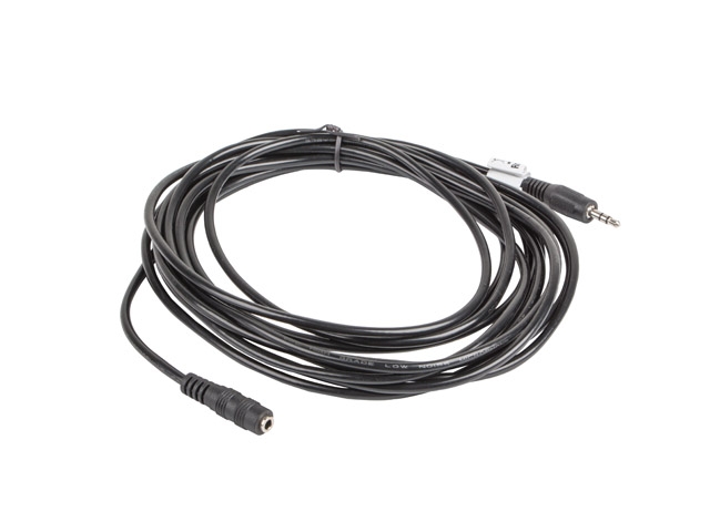 Кабел Lanberg stereo mini jack -> mini jack (F) 5m, black