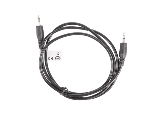 Aудио кабел Lanberg mini jack 3.5mm M/M 3 pin cable 1.2m, black