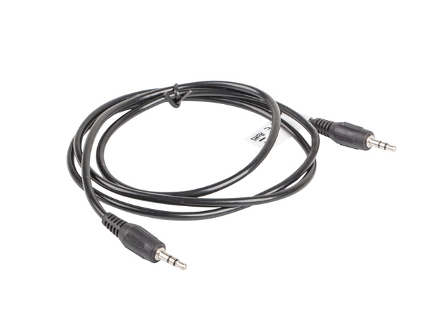 Aудио кабел Lanberg mini jack 3.5mm M/M 3 pin cable 1.2m, black