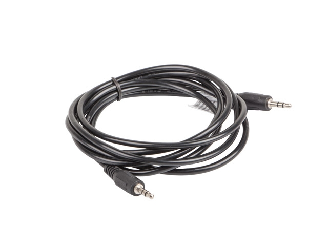 Aудио кабел Lanberg mini jack 3.5mm M/M 3 pin cable 2m, black