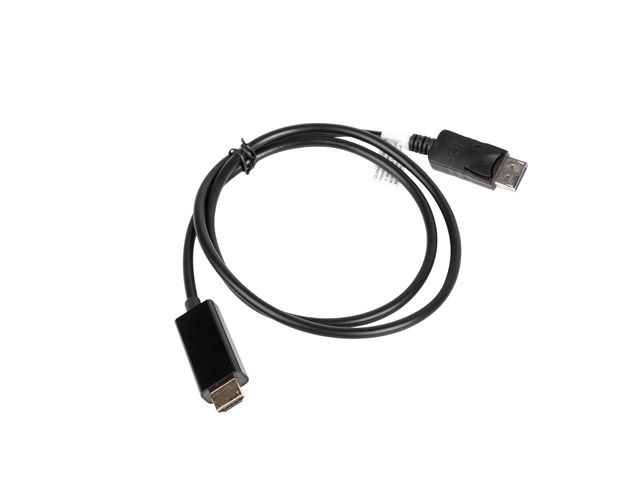 Кабел Lanberg display port V1.1 -> HDMI cable 1m, black