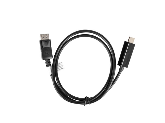 Кабел Lanberg display port V1.1 -> HDMI cable 1m, black