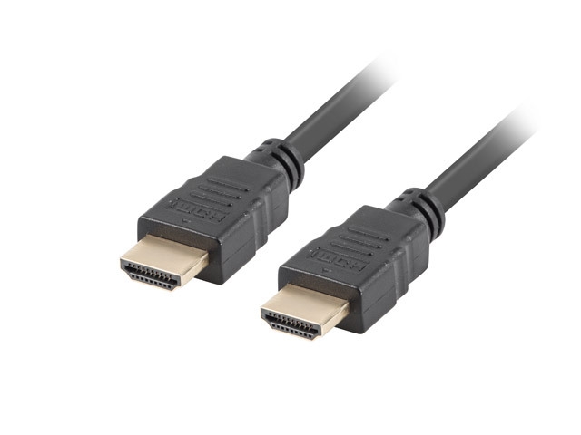 Video cable Lanberg HDMI M/M V1.4 0.5m CCS, black