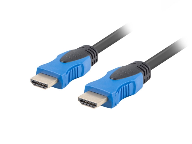 Видео кабел Lanberg HDMI M/M V2.0 cable 4K 1m, black