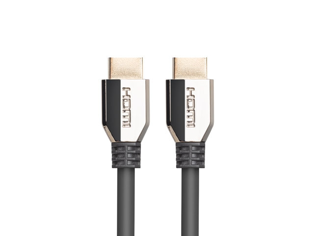 Video cable Lanberg HDMI M/M V2.1 8K 60Hz cable 0.5m, black