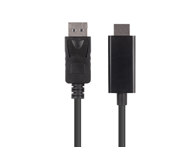 Video cable Lanberg display port (M) V1.1 -> HDMI (M) cable 3m, black