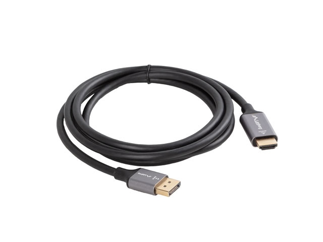Lanberg DisplayPort to HDMI(M) cable 1.8m black