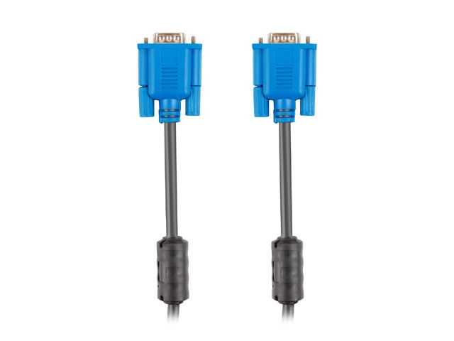 Lanberg VGA M/M Cable 1.8m dual-shielded black