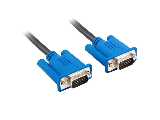 Lanberg VGA M/M Cable 1.8m dual-shielded black