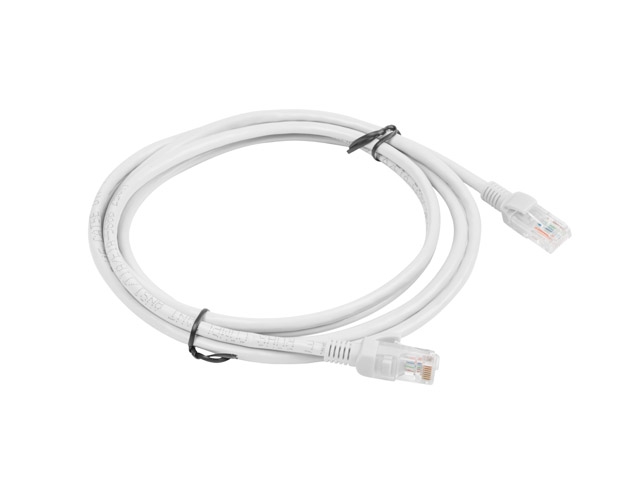 Пач кабел Lanberg patch cord CAT.5E 2m, grey