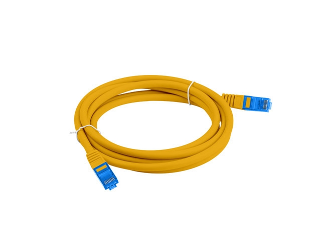 Пач кабел Lanberg CAT.6A FTP LSZH CCA 0.5m Fluke Passed, orange