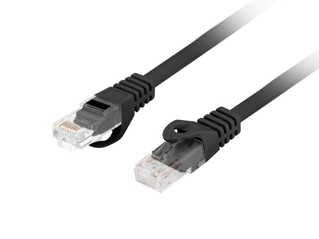 Пач кабел Lanberg patchcord CAT.6 utp lszh cu 2m black fluke passed