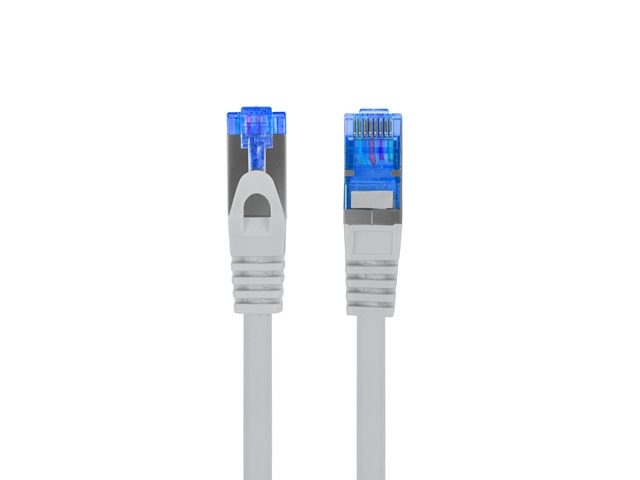 Пач кабел Lanberg patchcord CAT.6a s/ftp lszh cca 1.5m grey fluke passed