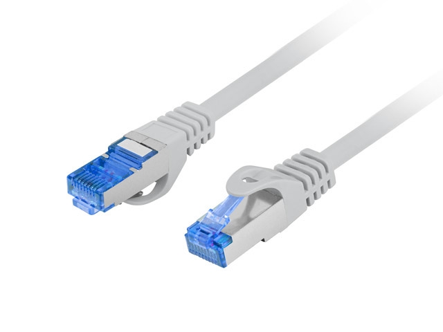 Пач кабел Lanberg patchcord CAT.6a s/ftp lszh cca 1.5m grey fluke passed