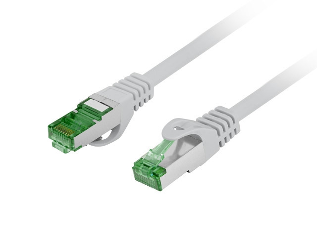 Пач кабел Lanberg CAT.7 S/FTP LSZH CU 3m сив