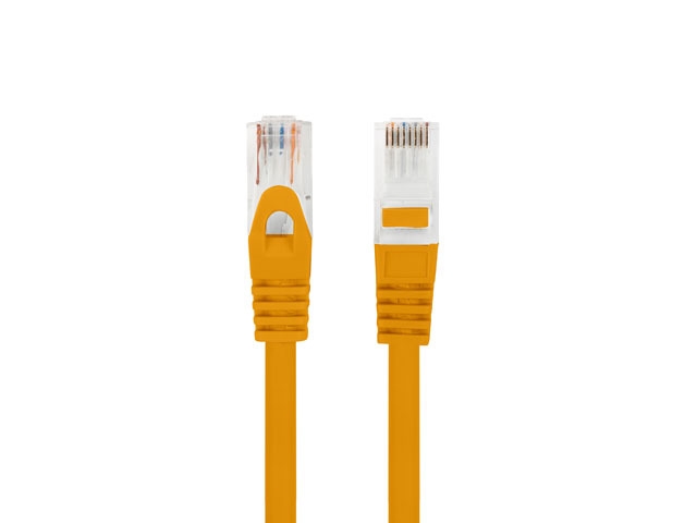 Пач кабел Lanberg patch cord CAT.6A U/UTP LSZH CU 0.25m оранжев