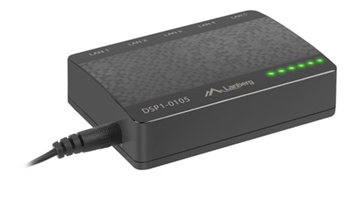 Суич Lanberg DSP1-0105 5-port 100MB/s