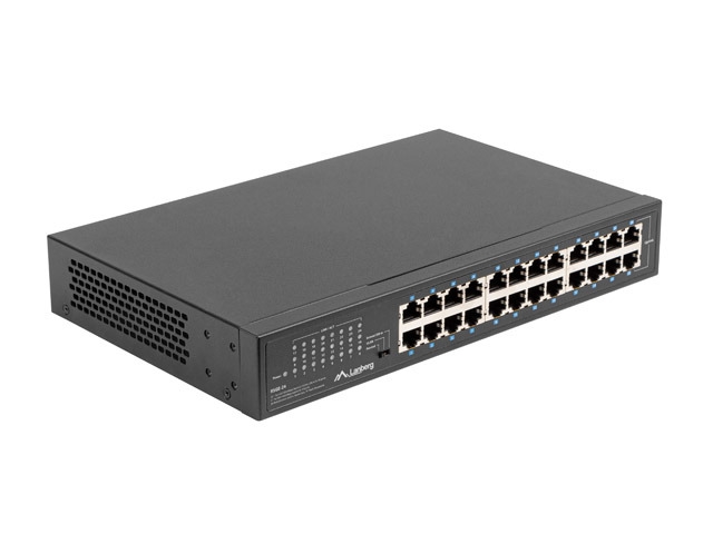 Суич Lanberg rsge-24 24x1GB unmanaged Gigabit Ethernet rack 19