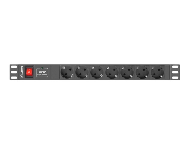 Електрически филтър Lanberg (PDU) 191U 16A 2M, black