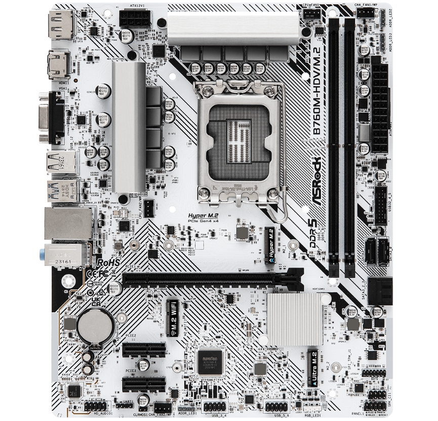 Дънна платка Asrock B760M-HDV M.2