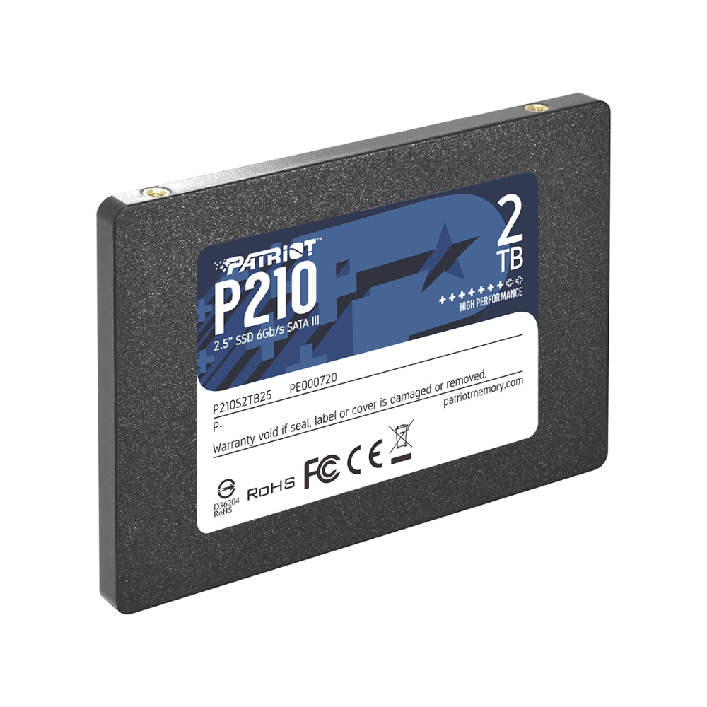 Вътрешно SSD Patriot P210 2TB SATA3 2.5