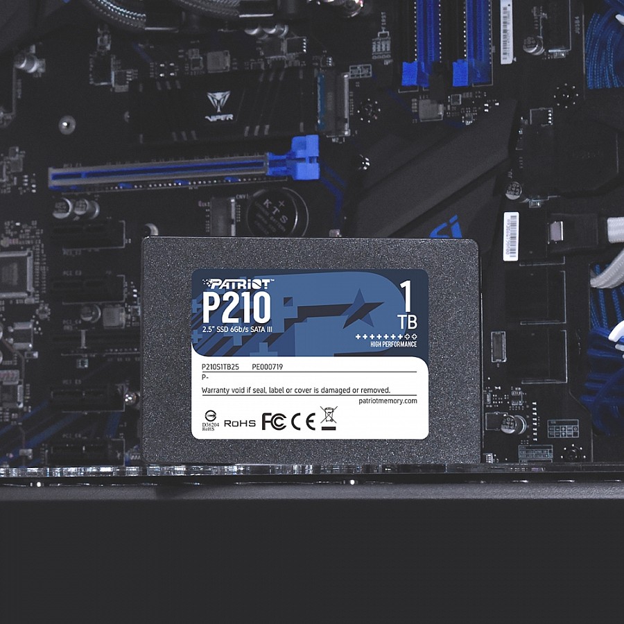 Вътрешен SSD Patriot P210 1TB SATA3 2.5