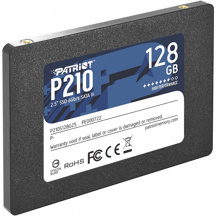 Вътрешен SSD Patriot P210 128GB SATA3 2.5