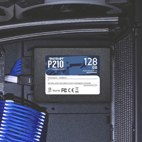 Вътрешен SSD Patriot P210 128GB SATA3 2.5