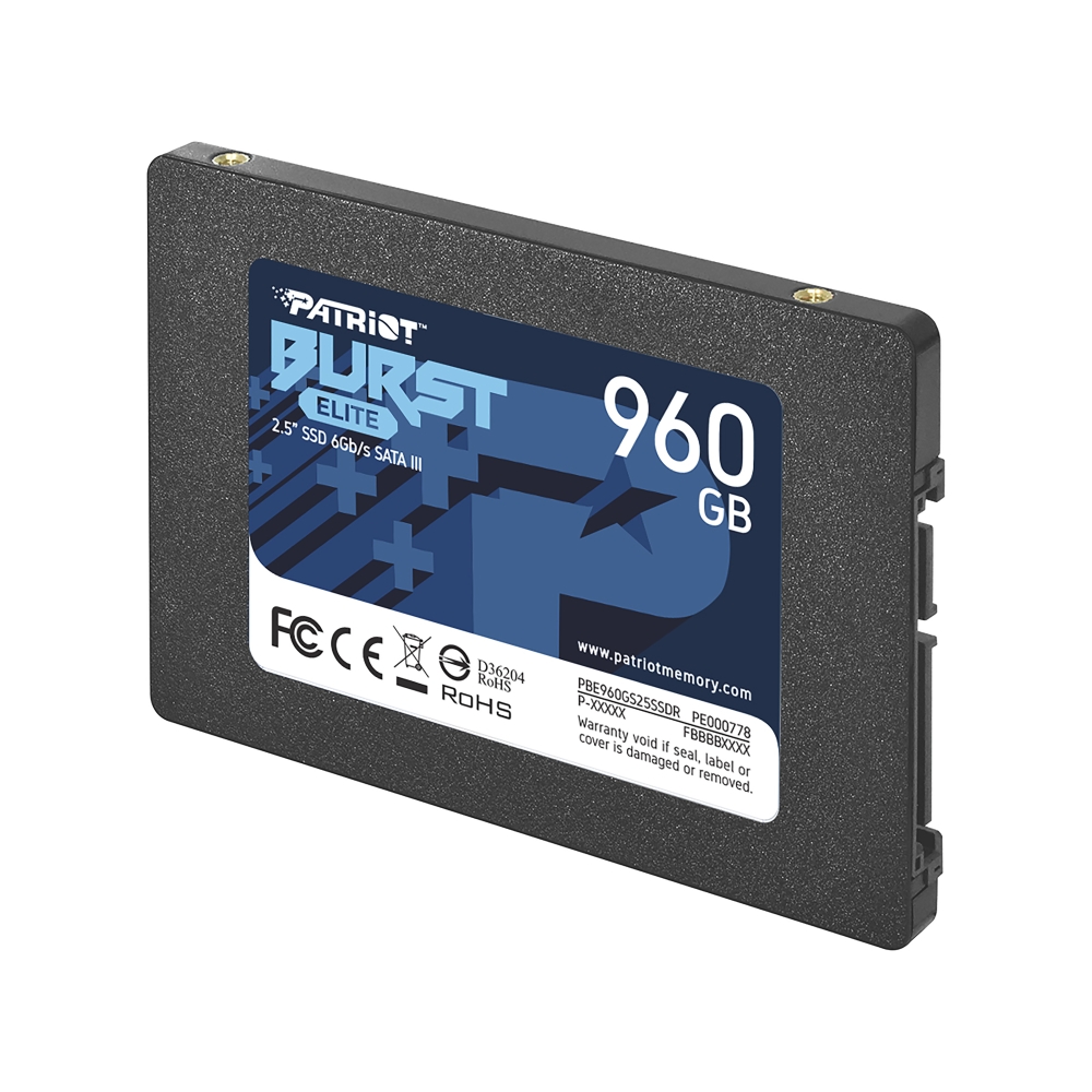 Internal ssd patriot burst elite 960gb sata3 2.5