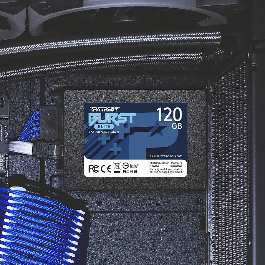 Вътрешен SSD Patriot Burst Elite 120GB SATA3 2.5