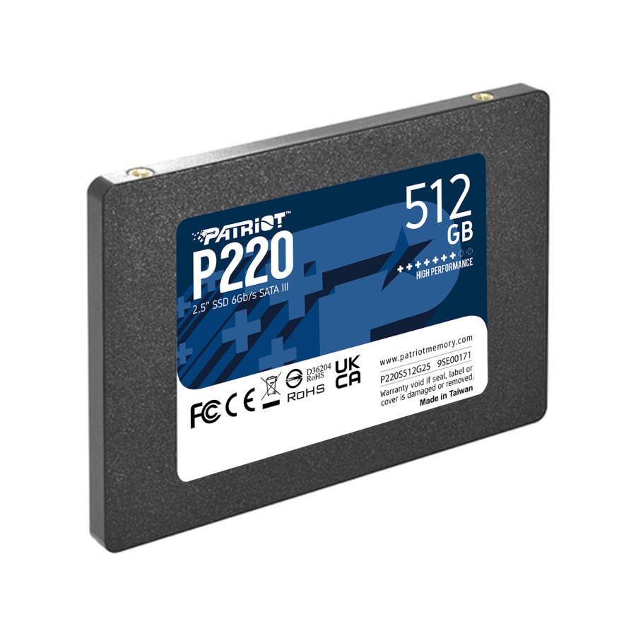 Вътрешно SSD Patriot P220 512GB SATA3 2.5