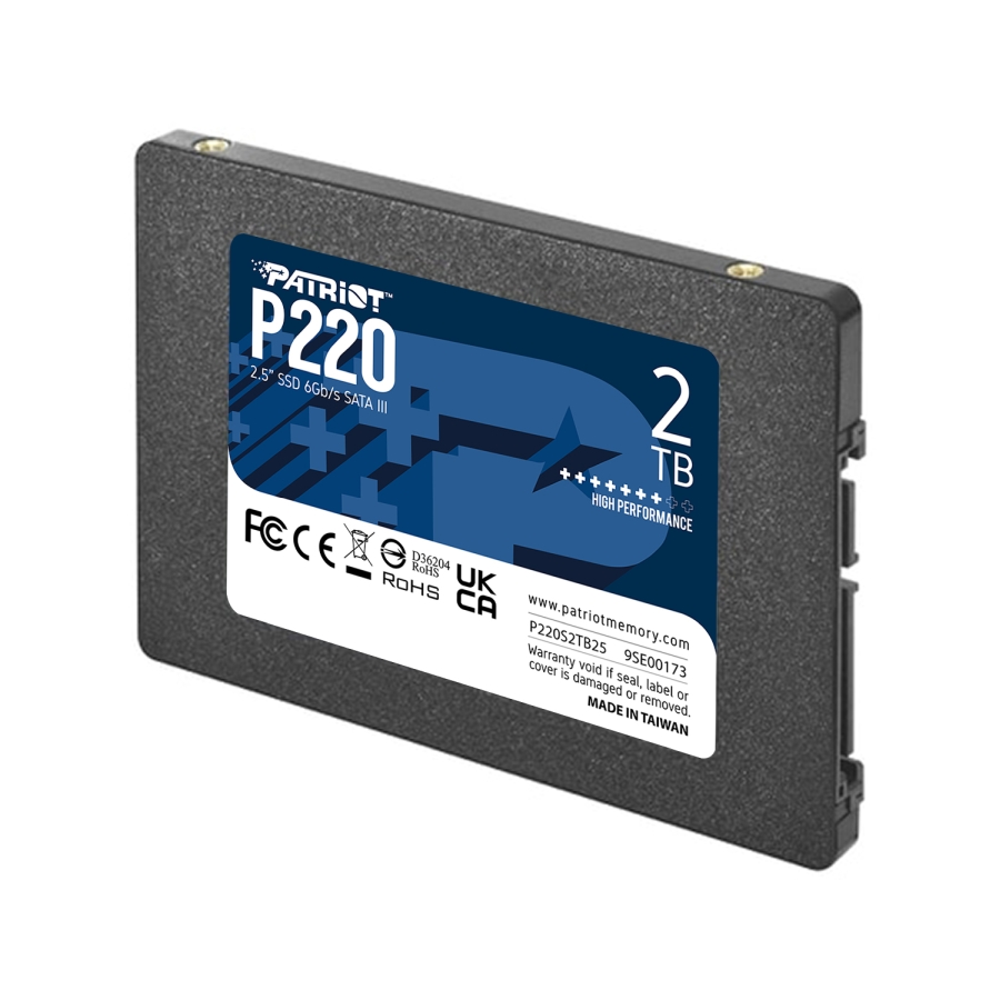 Вътрешно SSD Patriot P220 2TB SATA3 2.5