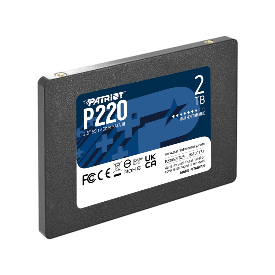 Вътрешно SSD Patriot P220 2TB SATA3 2.5