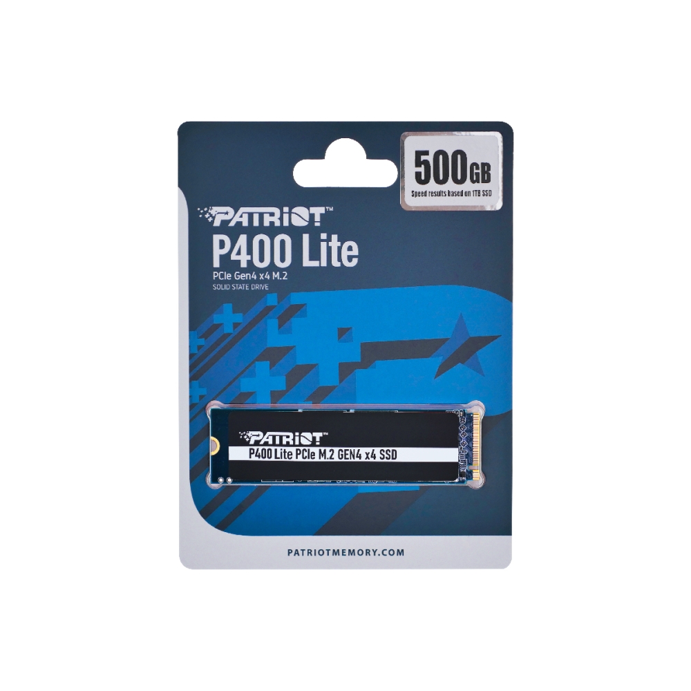 Вътрешно SSD Patriot P400 LITE 500GB M.2 2280 PCIE Gen4 x4