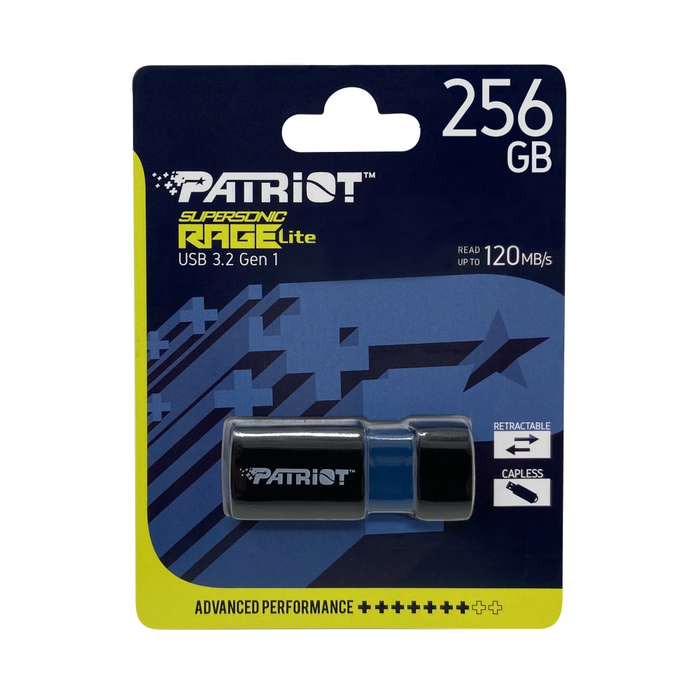 USB памет Patriot Supersonic Rage LITE USB 3.2 Generation 1 256GB
