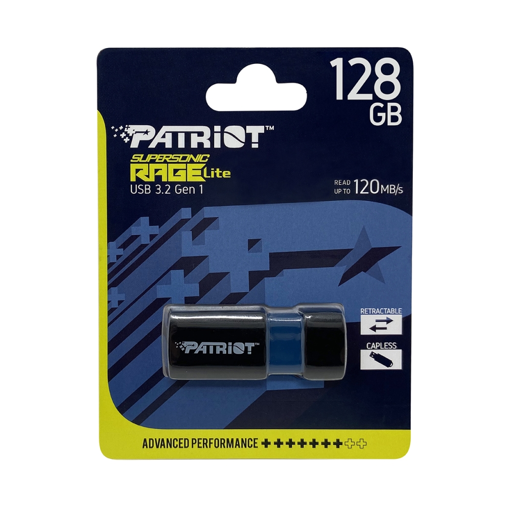 USB памет Patriot Supersonic Rage LITE USB 3.2 Generation 1 128GB