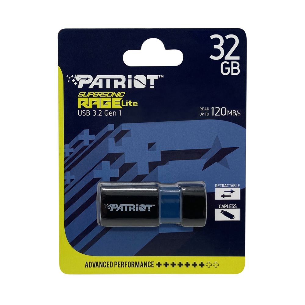 USB памет Patriot Supersonic Rage LITE USB 3.2 Generation 1 32GB